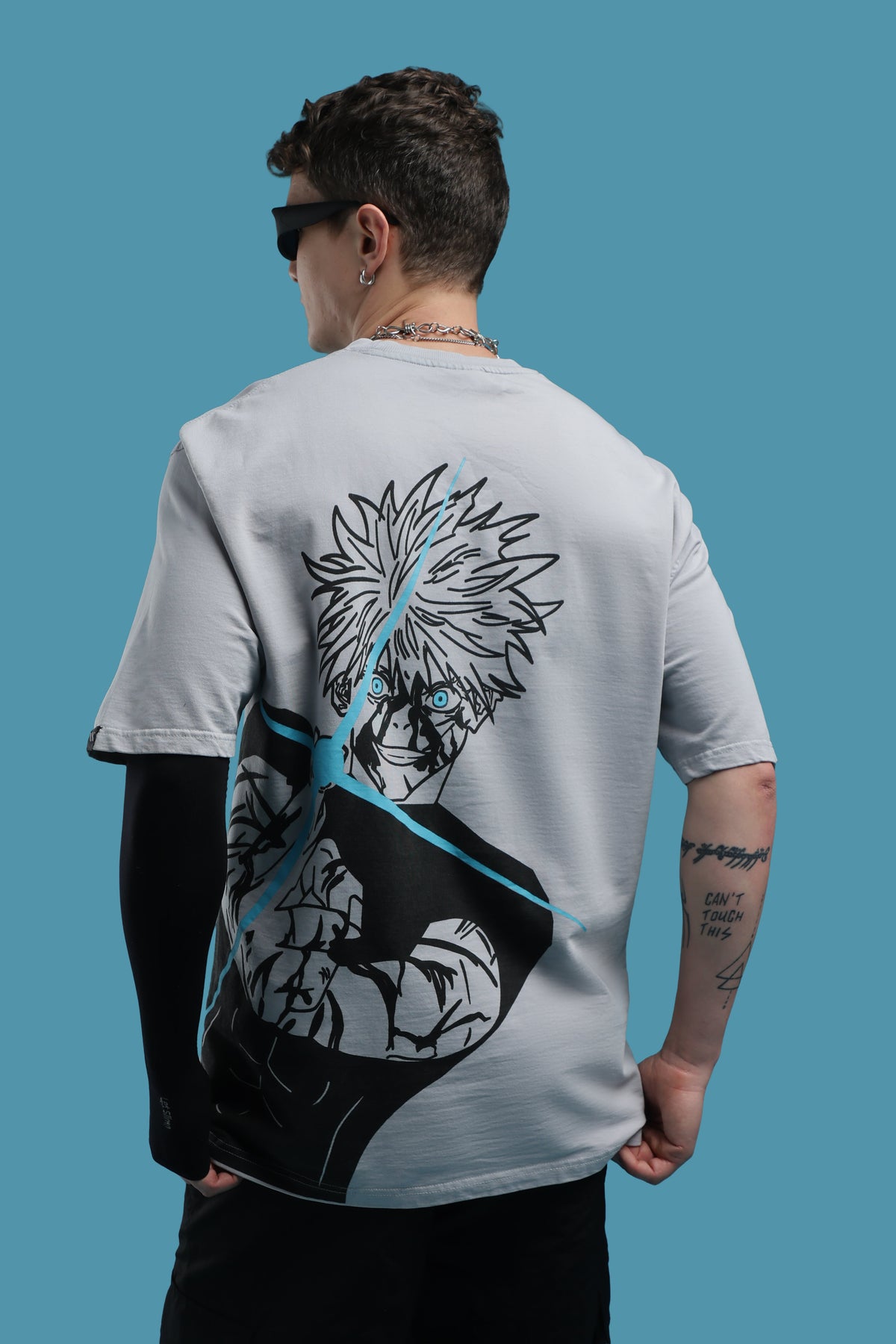 Gojo Acid wash Oversized T-Shirt