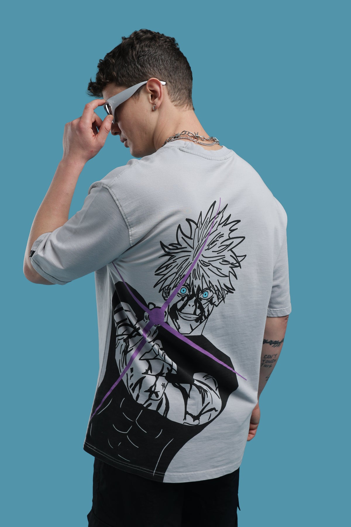 Gojo Acid wash Oversized T-Shirt