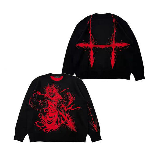 Choso Pierced Blood Knit
