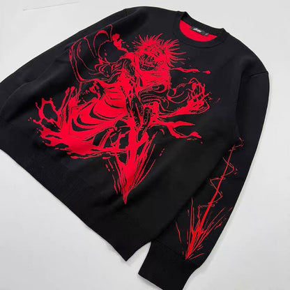 Choso Pierced Blood Knit