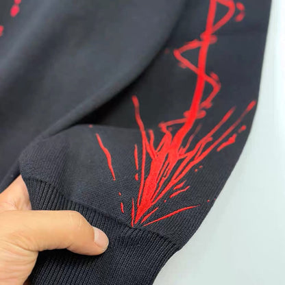 Choso Pierced Blood Knit
