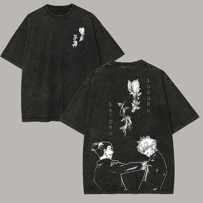 GOJO X GETO– STONE WASHED TEE