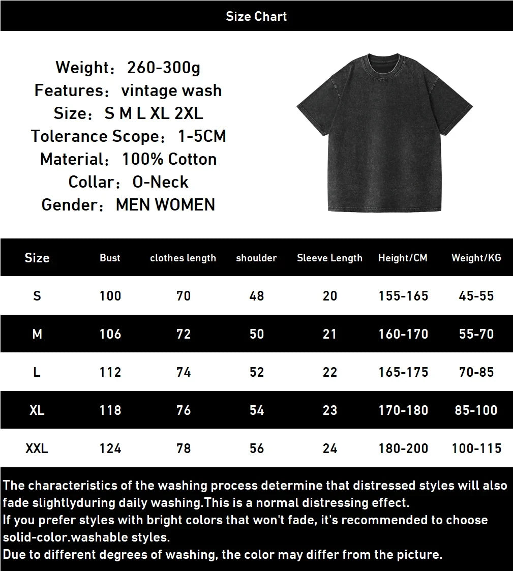 GOJO X GETO– STONE WASHED TEE