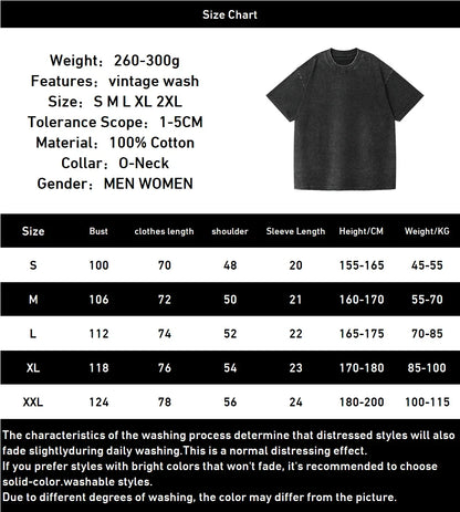 GOJO X GETO– STONE WASHED TEE