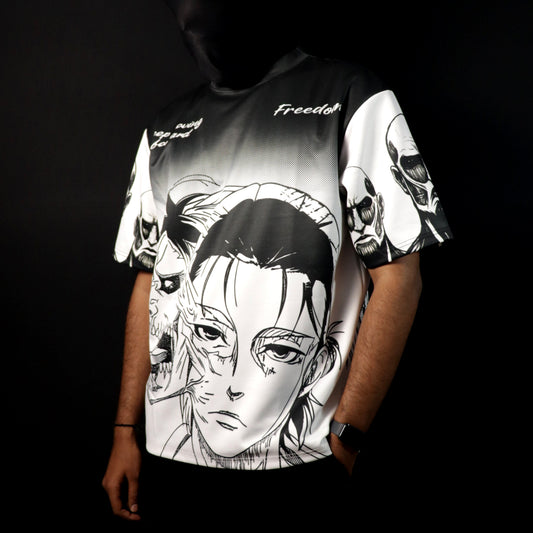 Eren Yeager "The Rumbling" Oversized Jersey